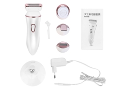2026-kit De Ferramentas De Beleza 5 Em 1 Para Mulher: Depiladora Elétrica, Barbear, Limpeza Facial E Corte Preciso