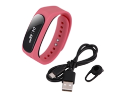 Pulsera Inteligente Bluetooth Con Auricular Para Llamadas, Color Rojo, Con Funciones De Llamada Y Conteo De Pasos S1