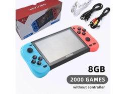 X50-max 5.1 Pulgadas Consola De Mano Compatible Con Salida De Tv Reproductor De Juegos De Consola De Videojuegos Portátil Retro Para Ps1 Gba