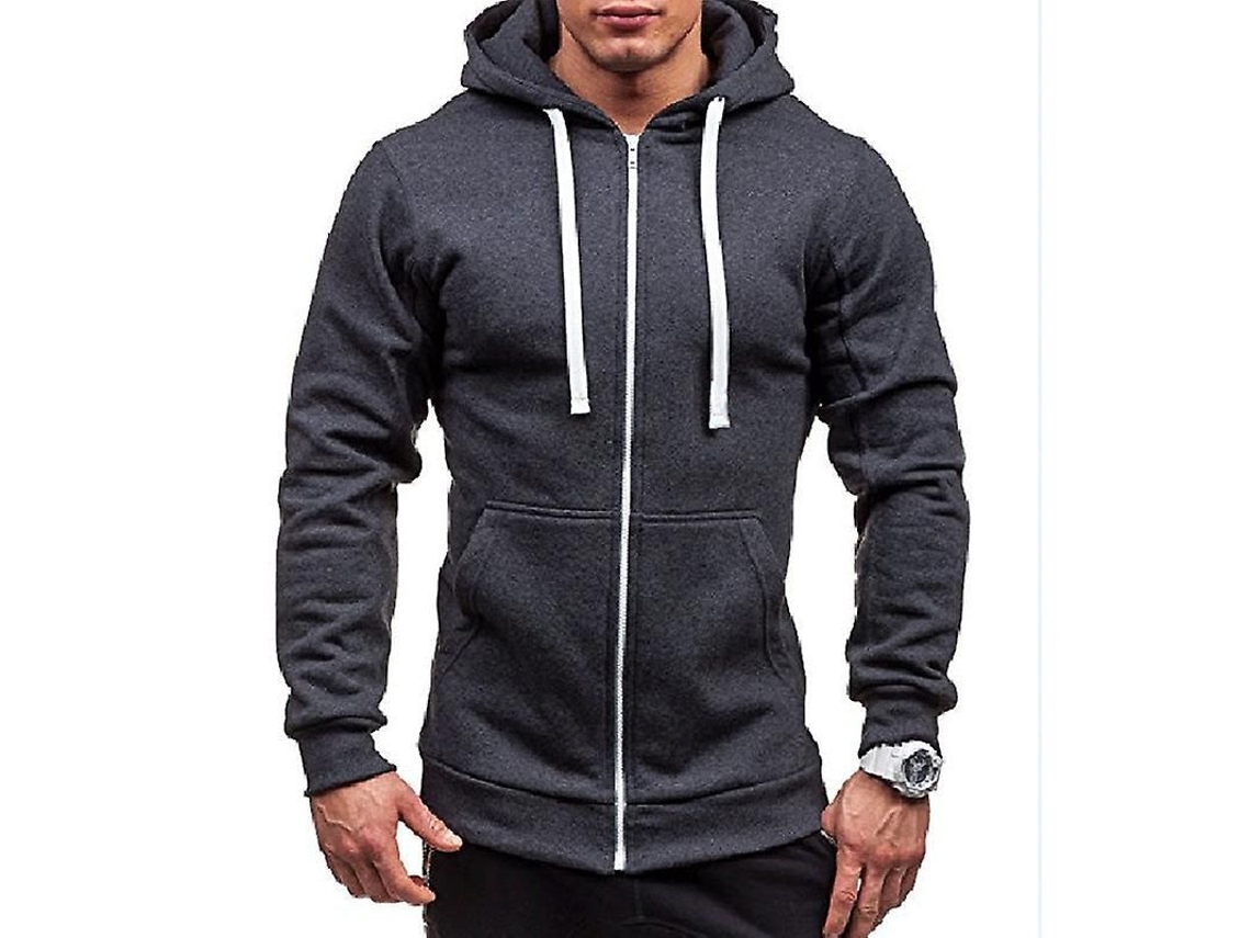 2026-chaqueta Para Hombre Con Cremallera Y Capucha Sudadera De Exterior Camisetas De Calidad Para Otoño Invierno