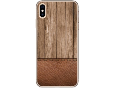 Carcasa iPhone XS Max TUMUNDOSMARTPHONE Madera 09 Multicolor