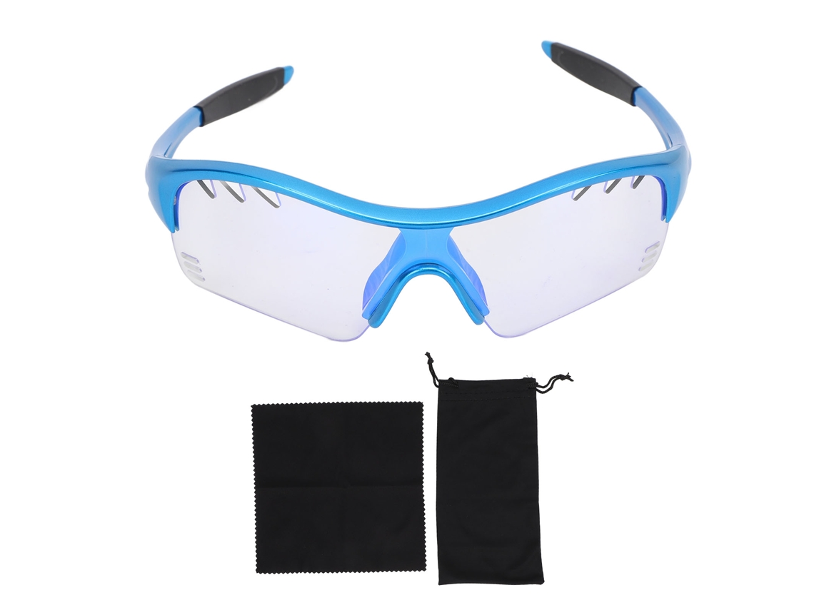 Gafas Deportivas Para Niños Con Lentes Fotocromáticas Adaptables, Ligeras Para Correr Y Practicar Montañismo, Montura Azul.