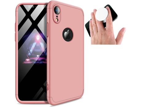 Carcasa y Popsocket Iphone Xr Slim armor 360º