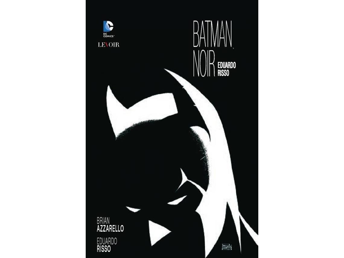 Libro Batman Noir de Brian Azzarello e Eduardo Risso (Portugués)