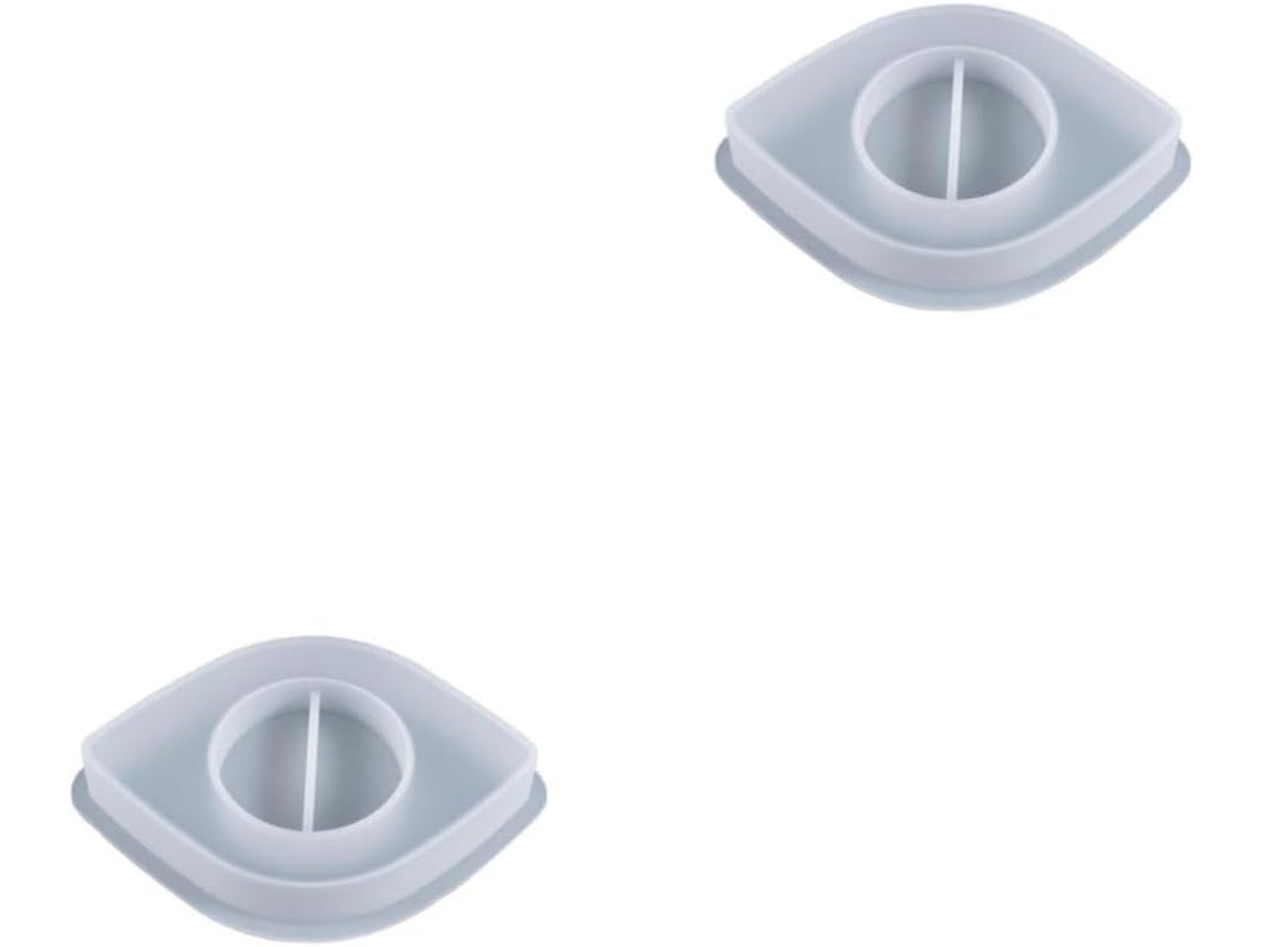 Molde De Silicona De 2 Piezas Para Portavelas Con Forma De Ojo, Ideal Para Hacer Candelabros Caseros, Práctico Y Duradero.