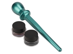 Pincel Guia De Eyeliner De Silicone À Prova D'água E Creme De Eyeliner Para Maquiagem