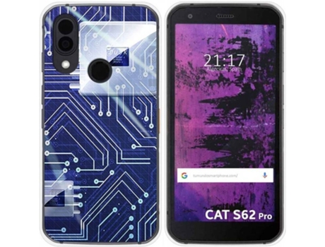Carcasa CAT S62 Pro TUMUNDOSMARTPHONE Circuito Multicolor