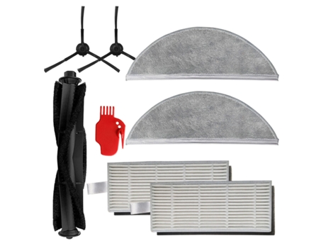 Escova lateral principal filtros hepa pano para peças de aspirador de pó lydsto r1