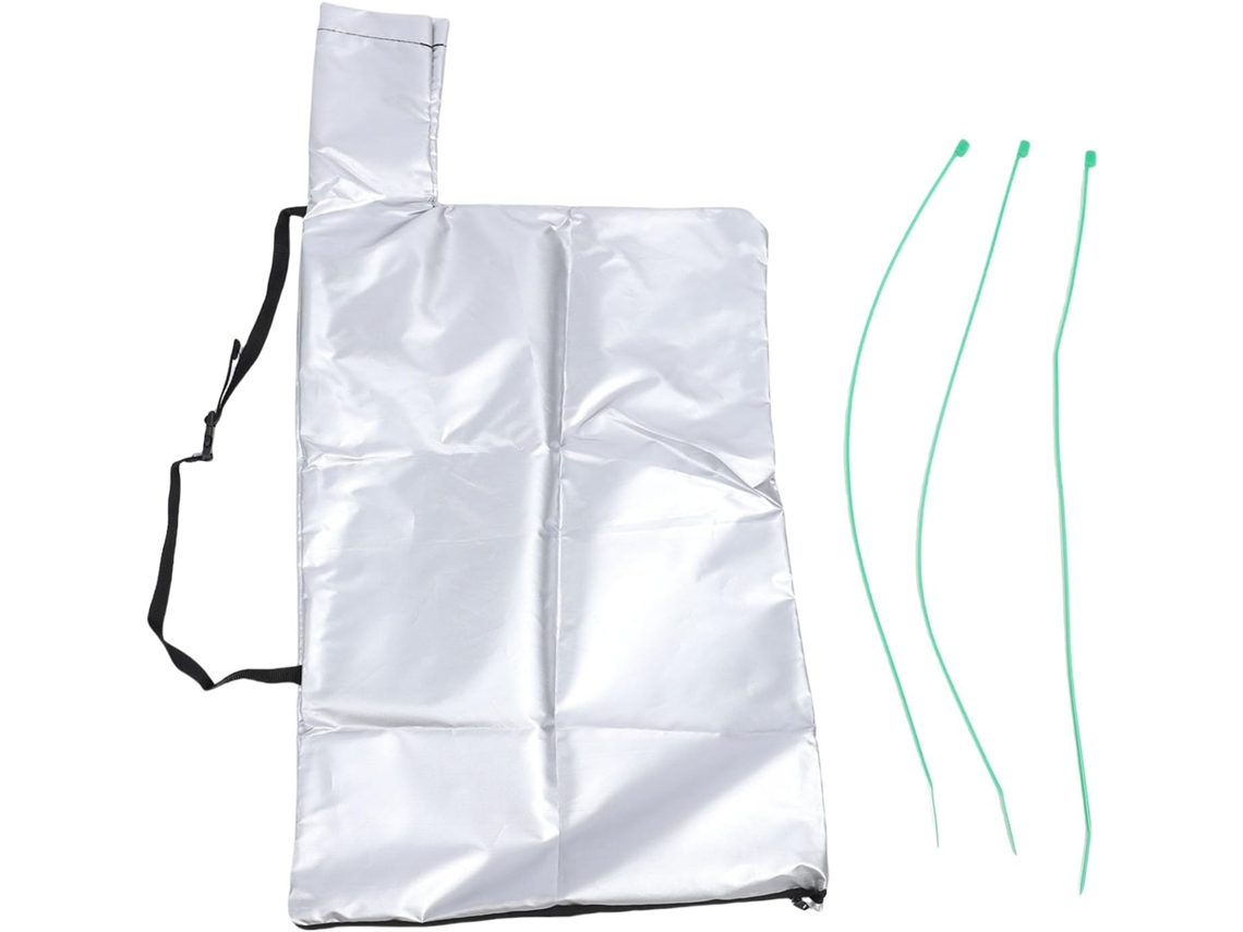 Bolsa De Descarga Vacía Para Soplador De Hojas Con Cremallera Inferior, Portátil, De Tela Oxford.