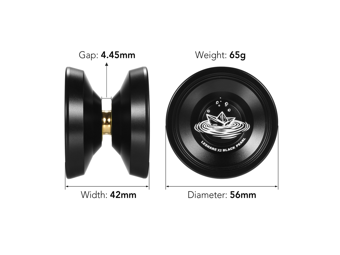 Bola De Yo-yo De Aluminio De Competición Con Rodamiento, Cuerdas, Funda Y Estuche De Almacenamiento.