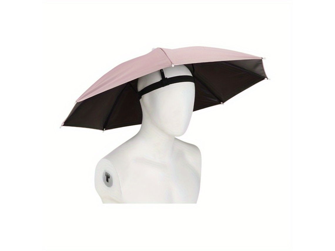 Paraguas Plegable Tipo Sombrero Con Diseño De Hoja Roble, Resistente Al Viento Y A La Moda, Un Diámetro 69 Cm., Hogar, Moderno