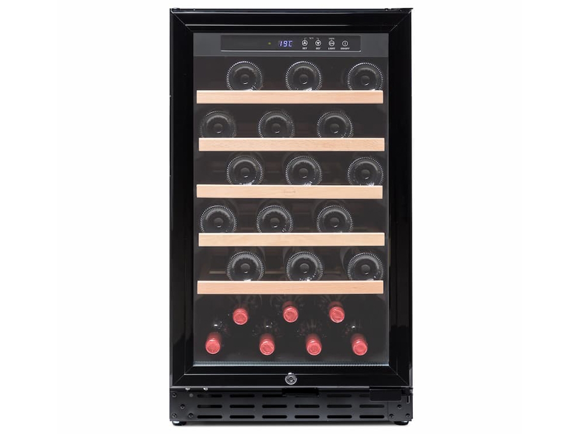 Vinoteca VINOBOX 40 GC 1T (34 Botellas - Negro)