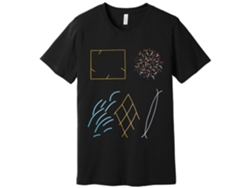 Camiseta unisex para adultos de la gira Future Islands Summer 2015 de ROCKINSTONE. Más vendida. Talla: M