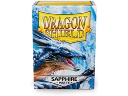 Conjunto de 100 Fundas para Barajas DRAGON SHIELD Sapphire Matte
