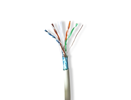 Cable Stick en bobina categoría Cat6 NEDIS F/Utp cobre puro longitud de 305,0 metros para uso en interiores