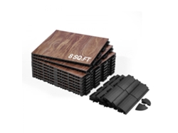 Juego de Suelos Modulares, Colchonetas de Entrenamiento y Placas Antideslizantes para Gimnasios y Estudios Tekmaquinas
