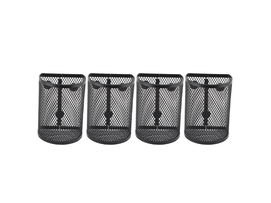 Soporte Magnético De Metal Para Bolígrafos, Organizador De 4 Piezas Para Armario, Nevera Y Pizarra Blanca.