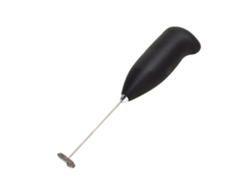 JILLIOPER Espumador de leche portátil, batidor de café con varilla de acero inoxidable de grado alimenticio, minibatidora eléctrica para mezclar cócteles, match