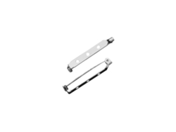 Broche Rayher de Plata y Platino de 25 mm (6 piezas)
