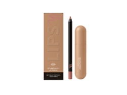 Lápiz labial brillante hidratante con diseño de labios y sabor a vainilla latte.