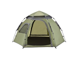 Tienda De Campaña Nybro Automática 240 X 205 X 140 Cm Verde Oscuro/gris Oscuro Pro.tec