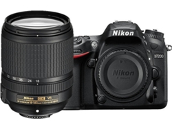 Kit Cámara Réflex NIKON D7200 + AF-S DX NIKKOR 18-140mm (Negro - 24.2  MP - Sensor: DX - ISO: 100 a 25600)