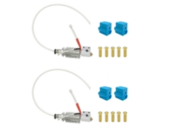 2x 3d Print Head For Anycubic Vyper 0.4mm Nozzle 24v Heater With Hotend Heatsink Long Distance J Head Extruder