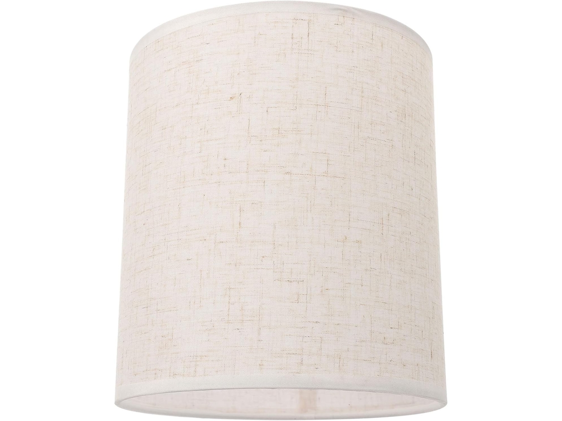 Pantalla De Lino Para Lámparas De Mesa Y De Pie, Repuesto Resistente, Iluminación Cálida, Diseño Elegante.