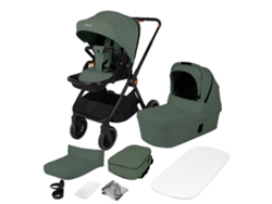 Cochecito de bebé, diseño ligero, sistema de suspensión avanzado, 68-Verde