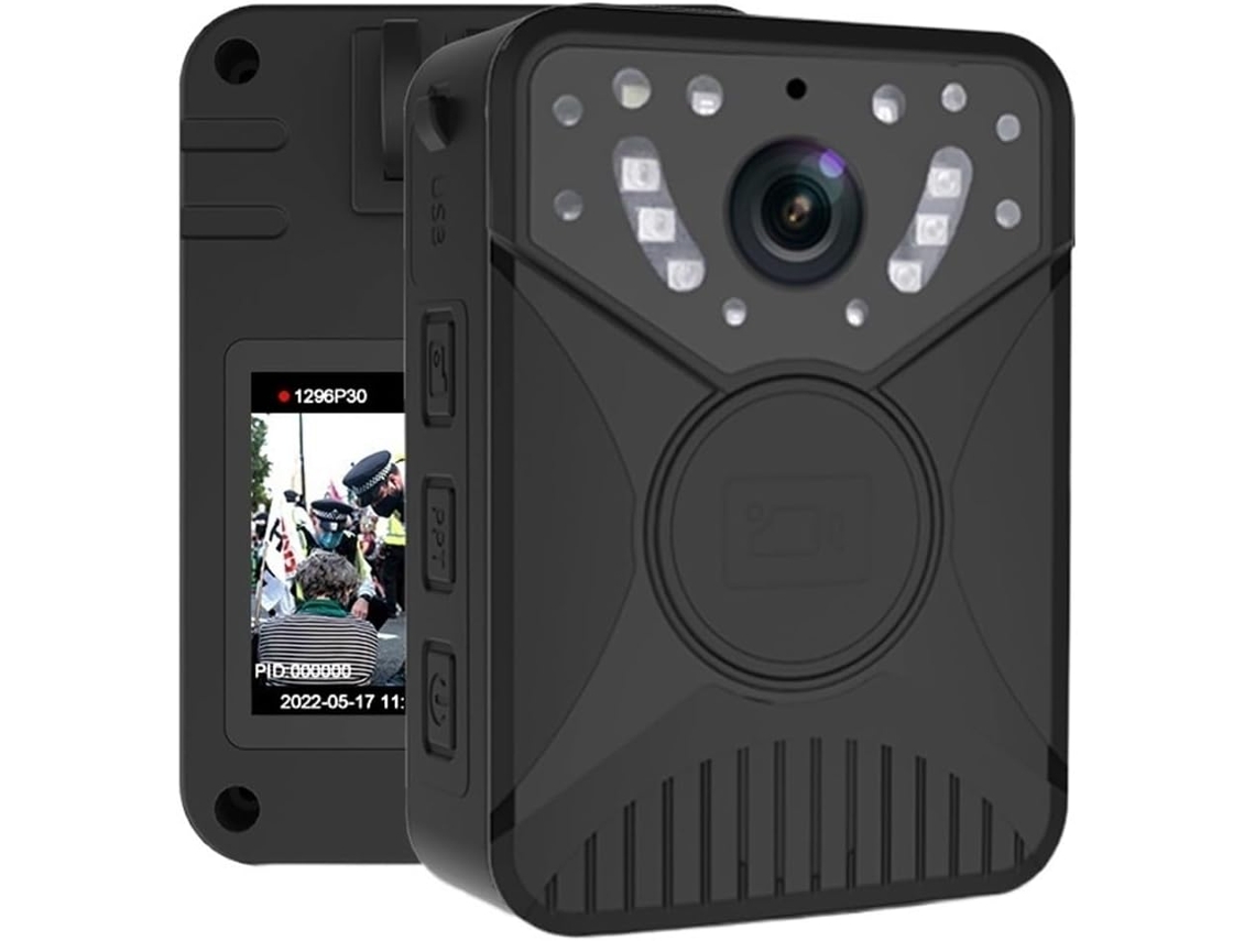 Cámara Corporal A91 Con Gps Para Vigilancia Remota Y Control De Presencia Policial.