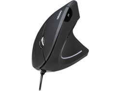Ratón MITSAI R375 (Cable USB - Regular - 2400 dpi - Negro)