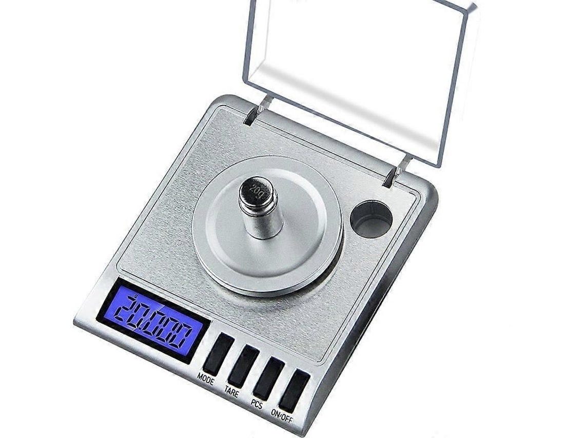 Balanza Digital Smart Weigh Gem20 De Alta Precisión (20x0,001 G) Para Gemas, Joyas Y Objetos De Valor.