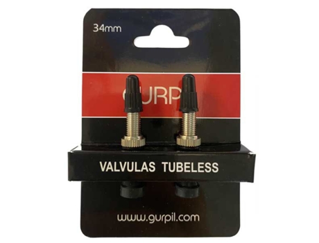 Válvulas Presta Tubeless 2 Unidades Transparente 34 Mmgurpil