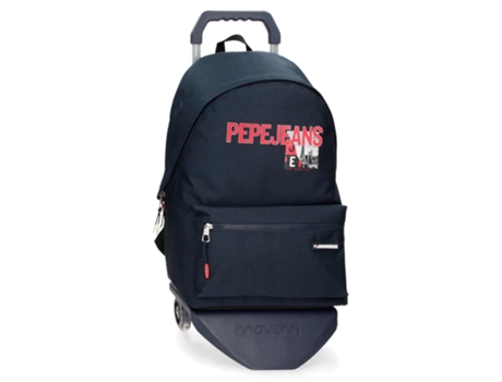 Mochila con Trolleys PEPE JEANS Dikran (Azul - 31 x 44 x 15 cm)