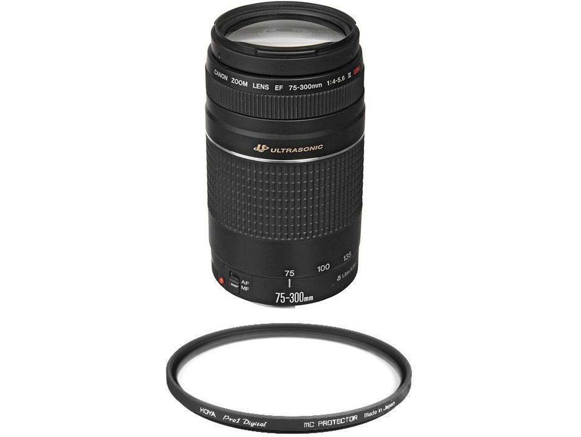Objetivo CANON EF 75-300MM F4-5.6 III + Hoya 58mm PRO 1D