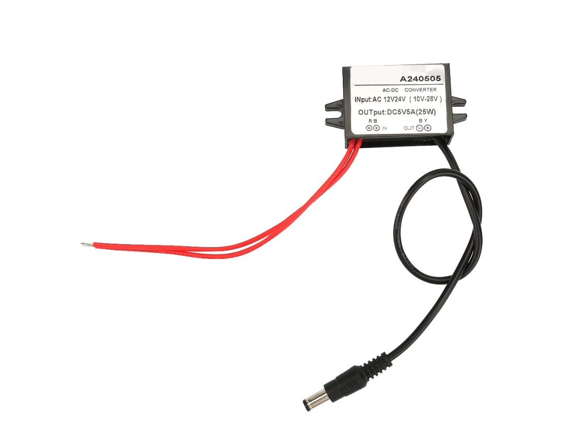Convertidor de 10-28 V CA a 5 V CC | Sin marca