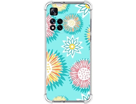 Carcasa para Xiaomi Redmi Note 11 Pro+ Plus 5G TUMUNDOSMARTPHONE Dibujos Antigolpes Flores 05 Multicolor