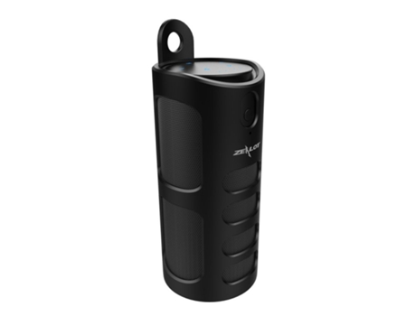 Altavoz Bluetooth Zealot S8 Hifi portátil al aire libre potente subwoofer estéreo inalámbrico con estuche de transporte TF / negro