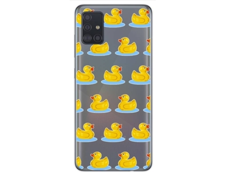 Carcasa Samsung Galaxy A51 TUMUNDOSMARTPHONE Dibujos Transparente Multicolor