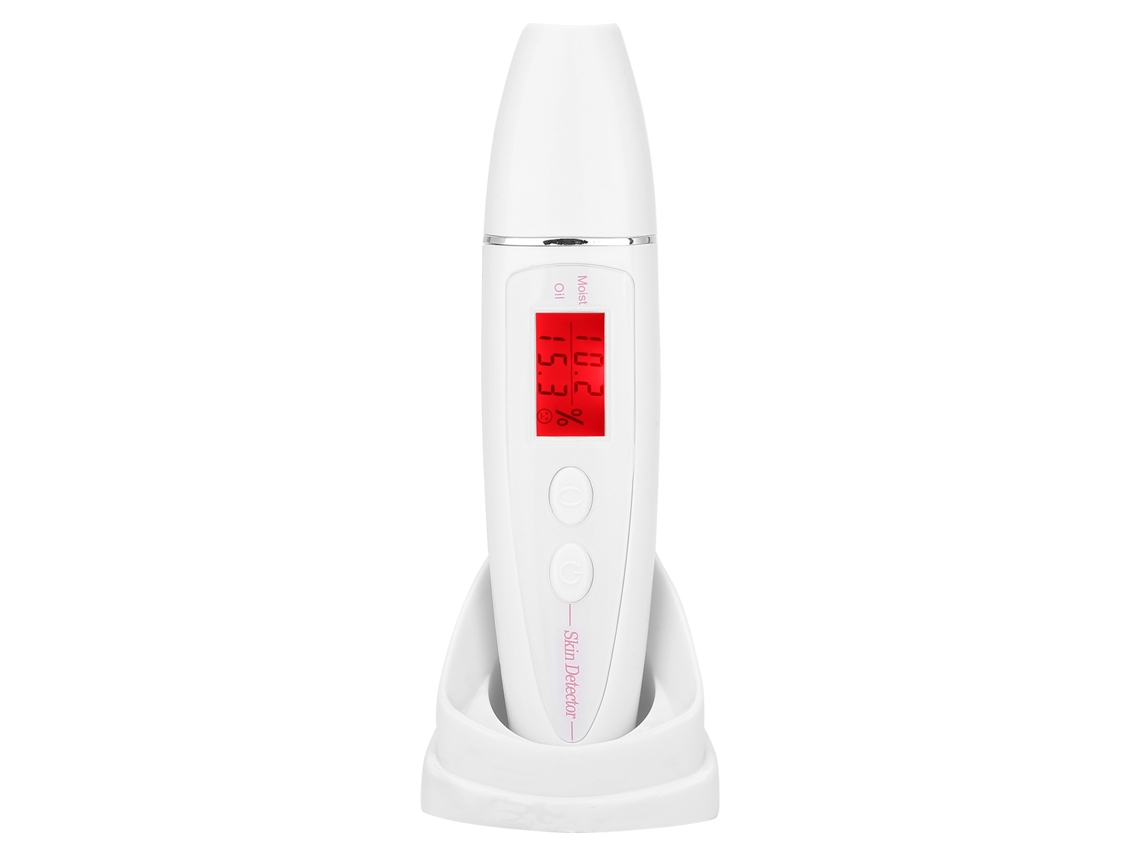 Analizador digital de piel LCD de alta sensibilidad para la humedad y oleosidad facial