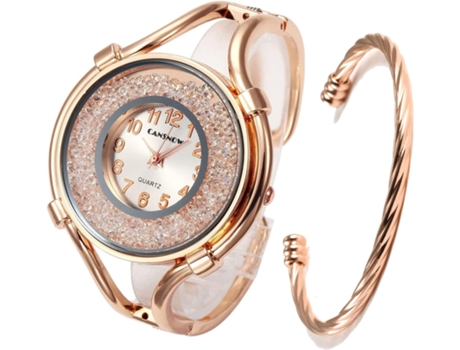 VEANXIN Relojes digitales para hombre Reloj de pulsera multifuncional resistente al agua-Oro