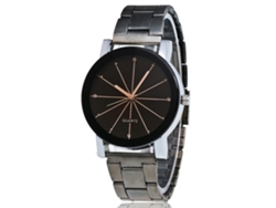 Reloj Analógico Unisex De Negocios Con Correa De Acero Cuarzo Zhoulianfa Para Hombres