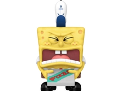 Figura FUNKO Pop! Tv: Bob Esponja Pantalones Cuadrados 25º Aniversario - Bob Esponja con Pizza (Posible Chase)