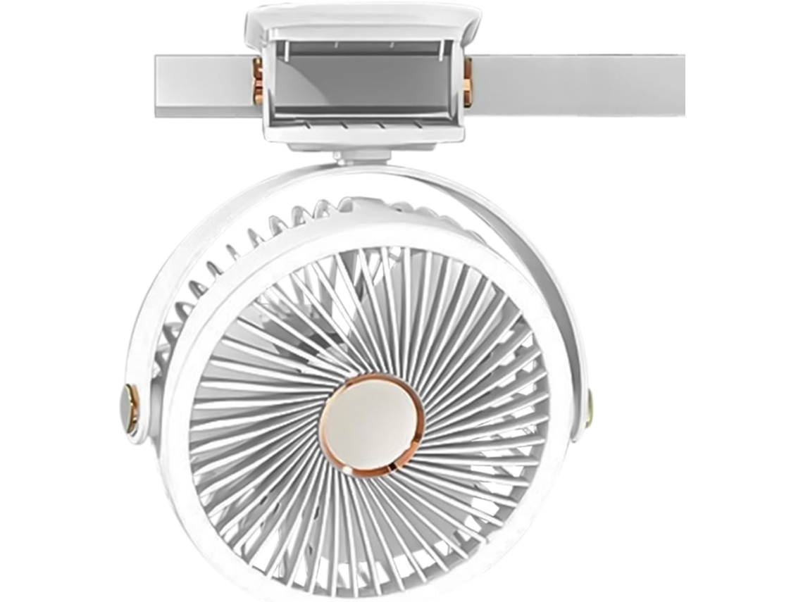 Clips Para Mini Ventiladores, Puerto Usb-c Con Cable, Lámpara Led