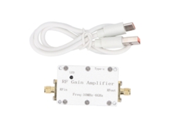 Amplificador De Ganancia Rf 10mhz-6ghz 10db De Bajo Ruido Profesional