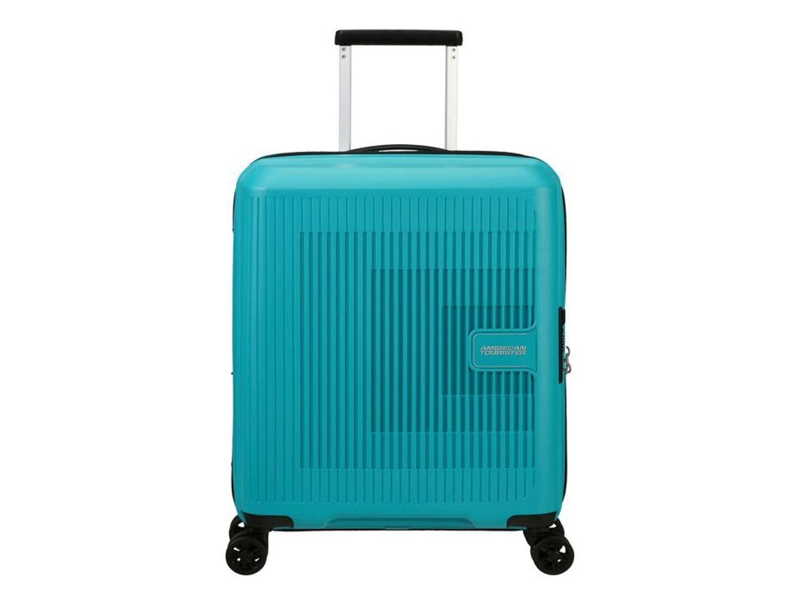 Maleta de Cabina de Hombre AMERICAN TOURISTER Aerostep Rodas Duplas Outro Azul (55 cm)