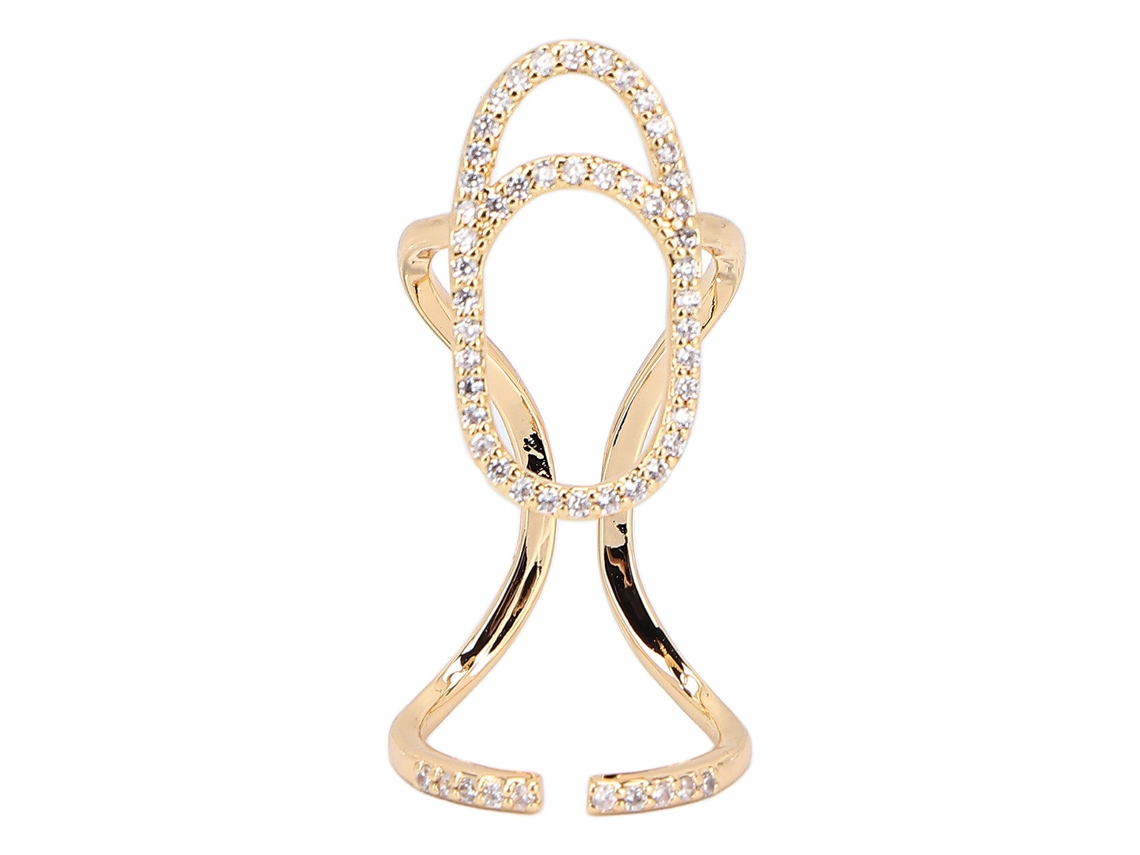 Anel De Unha Seguro E Saudável Ajustável Moda Decoração De Unhas Para Festas E Bodas3048 Ouro
