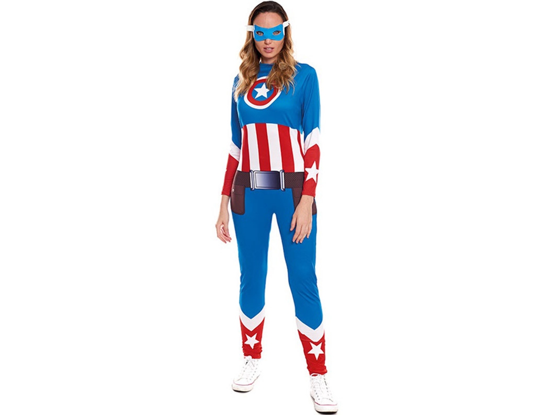 Disfraz de Mujer PARTILANDIA heroína estrella americana (Tam.: S)