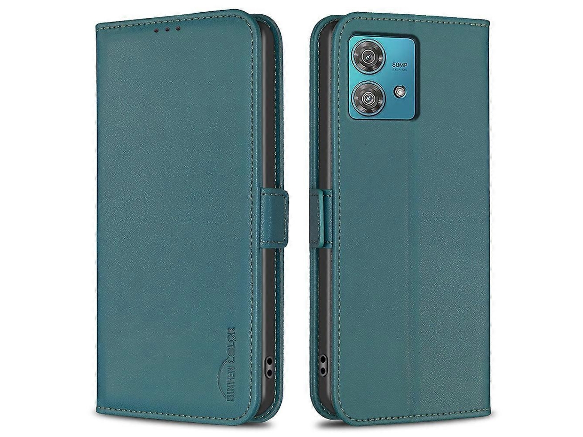 Funda De Cuero Tipo Billetera Para Motorola Edge 40 Neo 5g