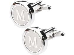 Pulseras Clásicas Con Iniciales Para Camisas, De Acero Inoxidable, Letras De La A A La Z, Ideales Para Negocios Y Bodas.